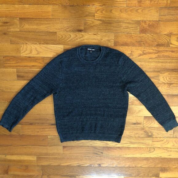 Michael Kors Heather Black Sweater Women's Large - Picture 1 of 8